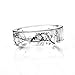 kingfishertrade-ltd Handmade Birds and Branches Transparent Resin/Plastic Women/Men's Charm Ring