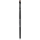 Angled Eyeliner Brush - Precision Ultral Thin Angle Eye Liner Brushes Fine Point with Flat Synthetic Bristles for Brow Powder, Smooth Gel, Cream, or Liquid for Creating Sharp Lines, Detailed Eye Looks