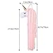 Beinou Unicorn Hair Clips Holder Hot Pink Yarn Tassels Hair Bows Storage Shy Unicorn Face Headband Organizer Unicorn Theme Party Decorations