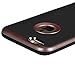 iphone 6s Case, Arae Apple Iphone 6s 4.7 [Shock-Absorption] Hybrid Dual Layer Back Case,Drop Protection [Brushed Metal Texture] cover for Apple iphone 6s 4.7 2015 (Rosegold)
