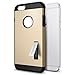 Spigen Tough Armor iPhone 6S Plus Case with Kickstand and Heavy Duty Air Cushion Technology Protection for iPhone 6S Plus 2015 - Champagne Gold