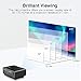 Projector, MOOKA Mini Projector, Full HD 1080P Supported Video Projector,50,000Hour LED Portable Projector Compatible with DVD,HDMI,VGA,USB,AV,SD for HomeTheaterthumb 3