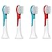 iHealthia 4-pack Philips Sonicare for Kids Compact Replacement Toothbrush Heads HX6032