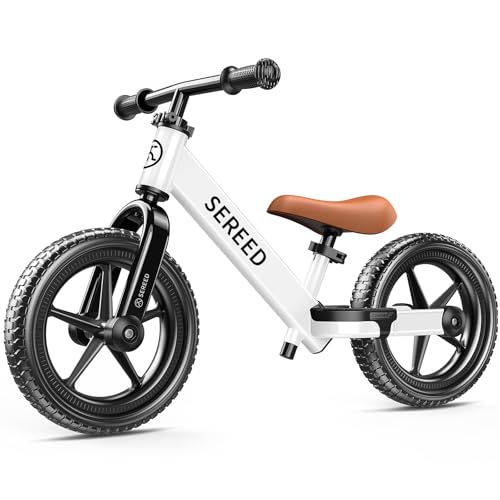 SEREED Toddler Balance Bike 2 Year Old, No Pedal Kids Bike Toys for 2-5 Years Old, Kids Bicycle with Tool-Free Adjustable Seat and Handlebar, Gift for 2-3 Boys Girls