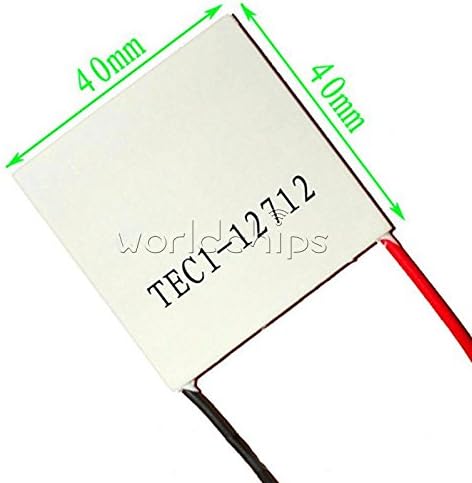 10pcs TEC1-12712 Heatsink Thermoelectric Cooler Cooling Peltier Plate Module