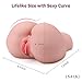 Male Masturbators Pussy Ass Sex Doll for Men Masturbation, Adorime 3D Realistic Virgin Butt Stroker Adult Toys with 2 Openings and Built-in Functional Tighten-Rings for Intense Stimulation(5.5lb)