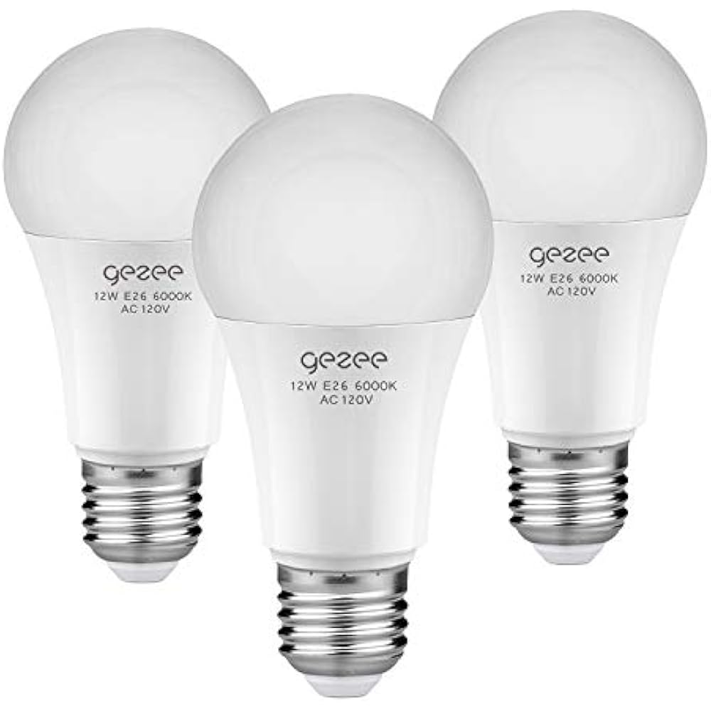 12Watt (80W100W Equivalent) A19 Dimmable LED Light Bulb, 1000 Lumens