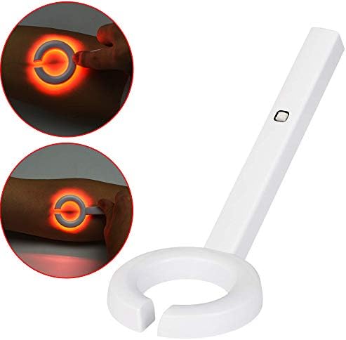 YXMxxm Hand Hold Vein Finder Easy for Find Baby and Old Man Vein Location,Rechargeable Vein Viewer,Display Lights Imaging Vein Finder