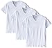 Kenneth Cole Reaction Men's 3pk V-neck Tee, WHITE, M