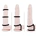 Odeer-Cock Rings Penis Ring,3 Sizes Silicone Rings for Male Bigger Harder Longer Penis, Improve Endurance and Delay Ejaculation Sex Toy for Men