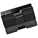 Fidelo Minimalist Wallet For Men - Slim RFID Blocking Mens Wallets Credit Card Holder. 3K Carbon Fiber. The Compact Wallet Comes With 5 Colors of Cash Bands - Minimalist X Series