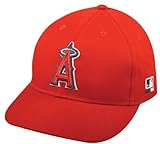 Los Angeles Angels Youth FLAT Cap MLB Official Major League Replica Hat for Youth Baseball and Softball Little Leagues, Pony, Travel Ball Teams