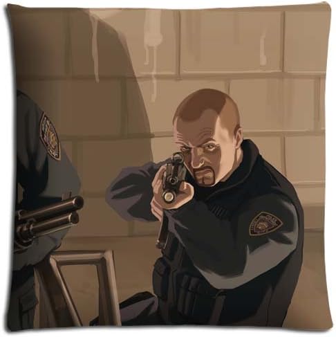Bedding Pillow Shells Case Polyester Cotton Durable C.O.P.S. Zippered Generously 16x16 inch 40x40 cm