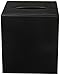 Dacasso Leather Tissue Box Cover, Classic Black (A1037)