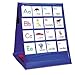Learning Resources LER2523 Learning Resources Tabletop Pocket Chart Card Set, 80 Cards, Grades 1-3, Brown/a, 0.9 inches tall