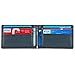 kinzd Slim Wallet with Money Clip RFID Blocking Minimalist Bifold Wallet for Men Genuine Leather Front Pocket Card Holder