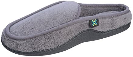 Roxsoni Mens House Slippers (X-Large, Black)