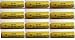 Solar Light AA Ni-cd 400mah Rechargable Batteries for Solar Lights (Pack of 12) primary