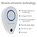 BRISON Ultrasonic Plug in Device - Electronic Portable Pet Sаfe - Еlectromagnetic Waves Ultrasound Control - Rеpеllent for Micе Rаts Mоsquitos Spidеrs Rоdents Insеcts - Indoor/Outdoor (2)