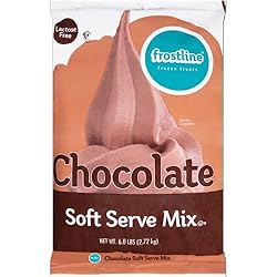 Frostline Chocolate Soft Serve Mix, 6 Pound Bag