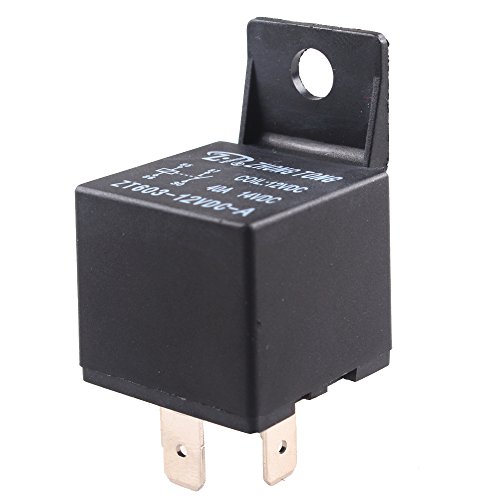 E Support Car Relay 12v 40a Spst 4pin Pack of 5