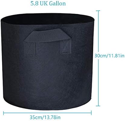 Awnic Sacos para Plantas Maceta Textil no Tejido Plantas Mini ...