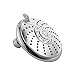 Lordear Double Rain Bathroon Combo Dual Combination Shower Heads Chrome Finish Hotel Spa Handheld Combo, 5 Water Settings Shower Set with Adjustable Slide Bar and Stainless Steel Hose