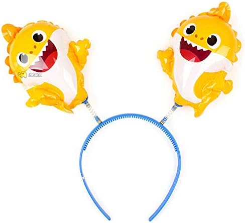 kba Pinkfong Baby Shark Balloon Hair Band Birthday Picnic Party Supplies