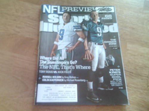 Sports Illustrated September 1 2014 NFL Preview 66 Pages of Scouting Reports {Tony Romo and Nick Foles on the Cover}