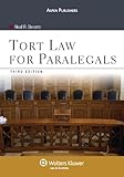 Tort Law for Paralegals, Bevans, 0735559414