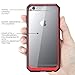 SUPCASE Case for iPhone 6/6s - Retail Packaging - Clear/Red/Black