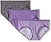Hanes Ultimate Women's 3-Pack Cotton Stretch Hipster Panties, Assorted Q6, 8