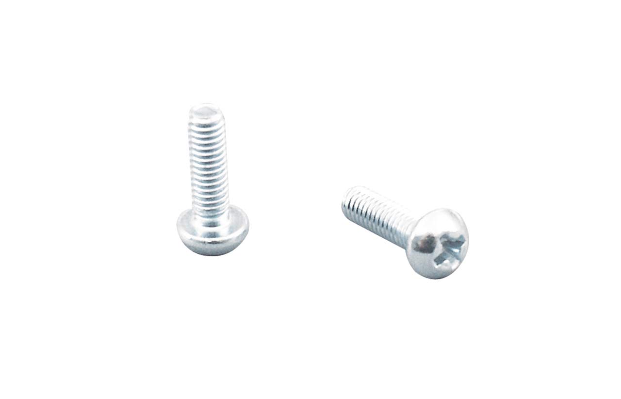 Jamara 10 Pieces M2 Machine Screw, 6 x 8 mm