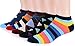 DR. ANISON Womens No Show Socks 100 Cotton Vintage Liner Pack of 5 Pair