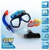 IDIVE Dive Mask & Snorkel Kit with Underwater Camera