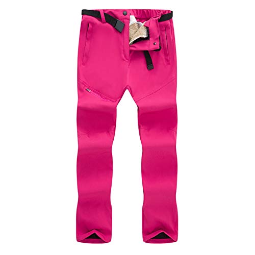NKOOGH Women's Ski Pants Insulated Bib Overalls Solid Color Pocket - Main Image