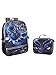 Marvel Boys' Black Panther Backpack with Lunch Kit, One Size