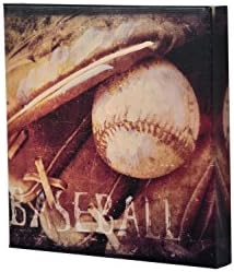 Green Frog Sports Canvas Art (18' x 18" Baseball, Single)