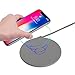Wireless Charger, BFEIZHU 10W Fast Wireless Charging Pad for iPhone X/8/8 Plus/Samsung Galaxy S5/S6/Note 3 and All Qi-Enabled Phones (QC2.0 Adapter Included) (Gray)