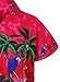 Funky Hawaiian Shirt, Parrot, Pink, XL