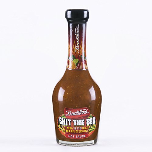 Bunsters Shit The Bed 12/10 Heat Hot Sauce – Chili Pepper ...