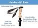 Trekology Trek-Z Collapsible Hiking & Trekking Poles - Balance Support for Seniors, Women, and Men, 2pc Per Set