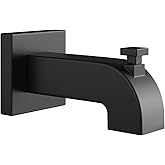 PROFLO PFTS38 Kelper 5-9/16" Integrated Diverter Tub Spout - Matte Black