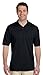 Jerzees Adult Jersey Polo with SpotShield, Black, XXX-Large