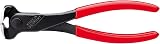 KNIPEX End Cutting Nipper 180 mm with Plastic Coating 68 01 180 view 3