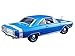1969 Dodge Dart GTS 440 B5 Blue Metallic with White Stripe Limited Edition to 666 Pieces Worldwide 1/18 Diecast Model Car by ACME A1806402