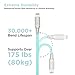 XCENTZ Lightning Cable MFi Certified iPhone Cable Premium Double Nylon Braided Fast Charging Cable for iPhone X/XS/XS Max/XR / 8 Plus / 7/7 Plus / 6s / 6s Plus/iPad/iPod, Blue, 6'