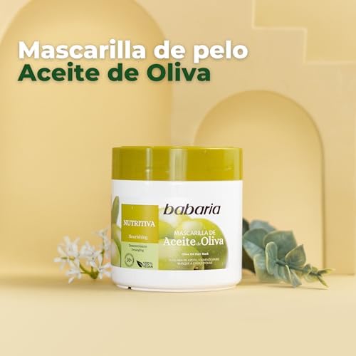 – Mascarilla Capilar De Aceite De Oliva – 400 Ml, Blanco, Fresco