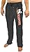 Deadpool Marvel Comics Riding Unicorn Knit Sleep Lounge Pants (Large) Black