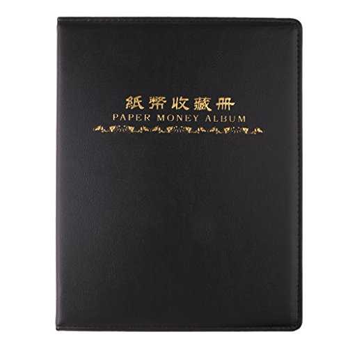 image for Dovewill Paper Money Collection Album Storage 60 Pockets Banknote Hold